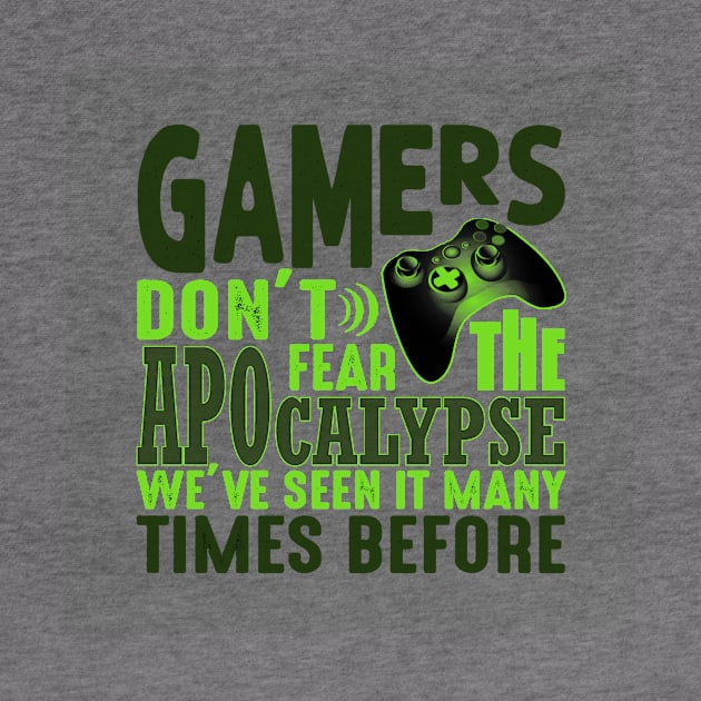 Gamers Don't Fear the Apocalypse by Game Informed Family